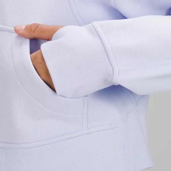 ONLY 1 NWT Lululemon Scuba Oversized Half-Zip Blissful Blue Size XL/XXL - Picture 6 of 12